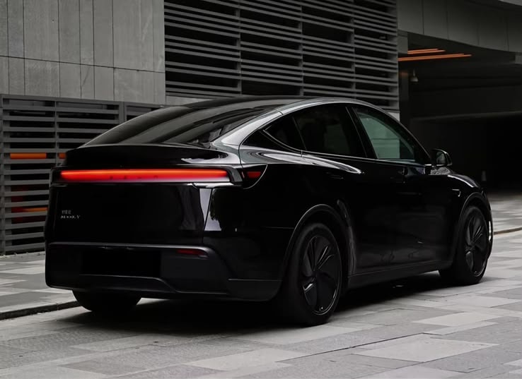 Tesla Model Y two-angle exterior view
